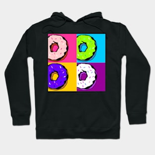 Donut Pop Art Hoodie